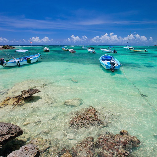 Badeferie ved Akumal