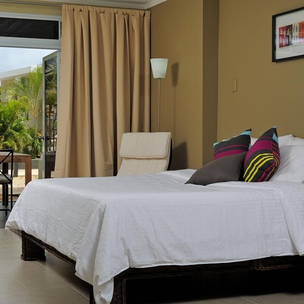 Værelse med terrasse i Caribien