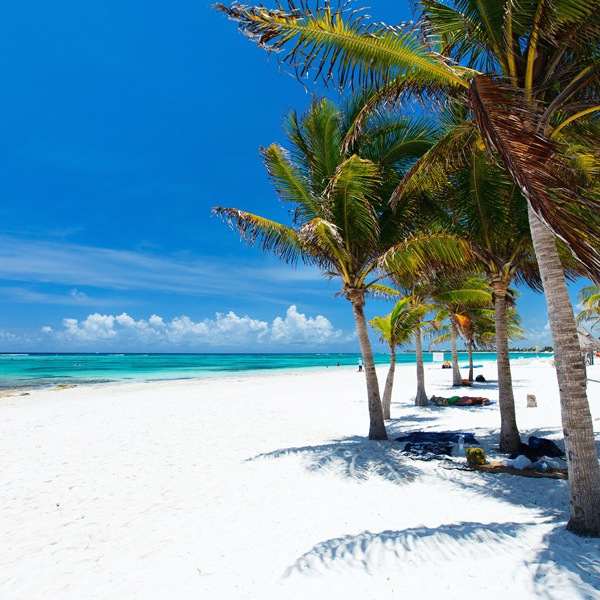 Familieferie på Akumals smukke strande