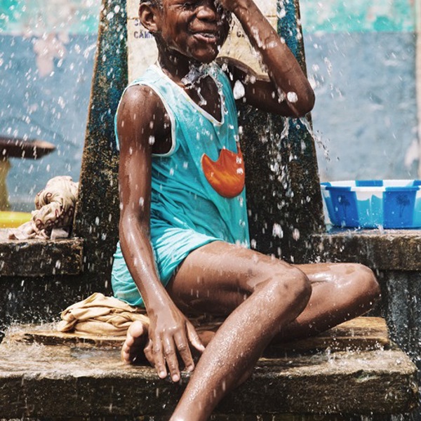 São Tomé - lokal dreng