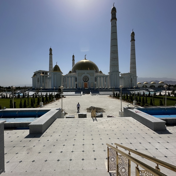 Smuk moské i Ashgabat