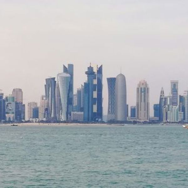 Qatar skyline