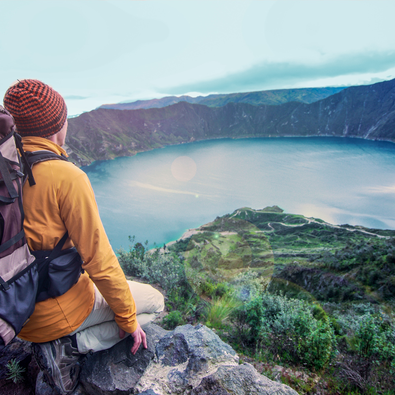 Quilotoa Crater Lake