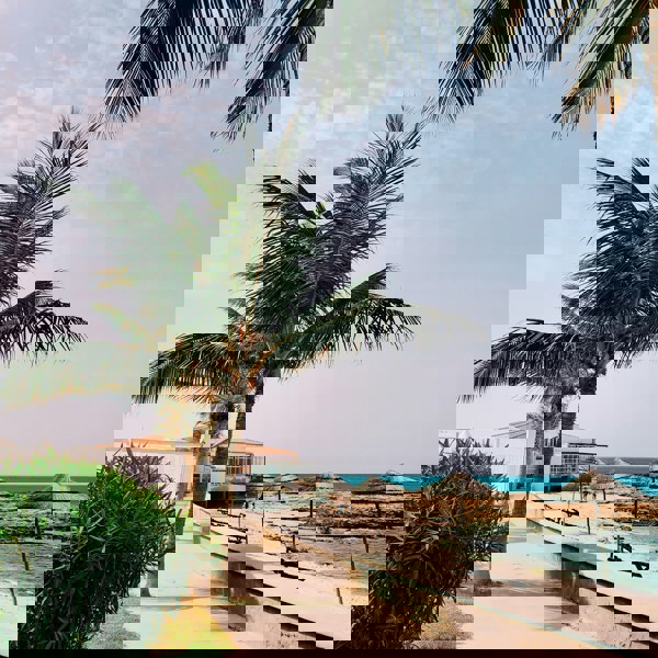 Smukke strande langs kysten i Sal Rei