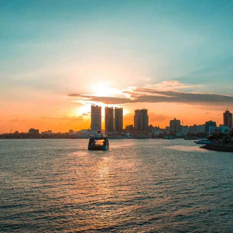 I:\AXUMIMAGES\Afrika\Tanzania\Da Es Salaam\Sunset