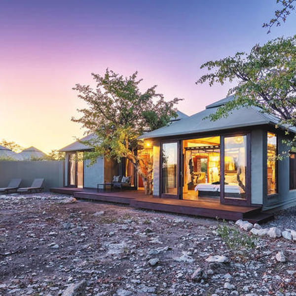 Etosha Oberland Lodge - Outside view of suite