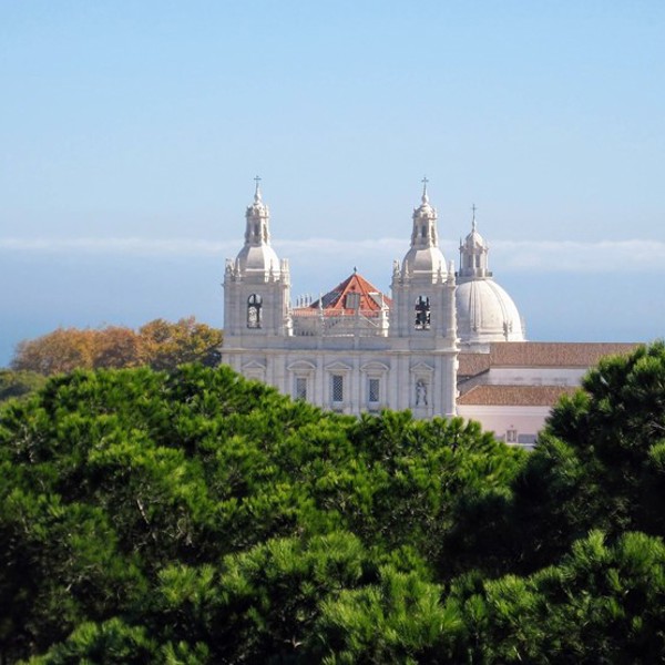 Smukt palads i Lissabon