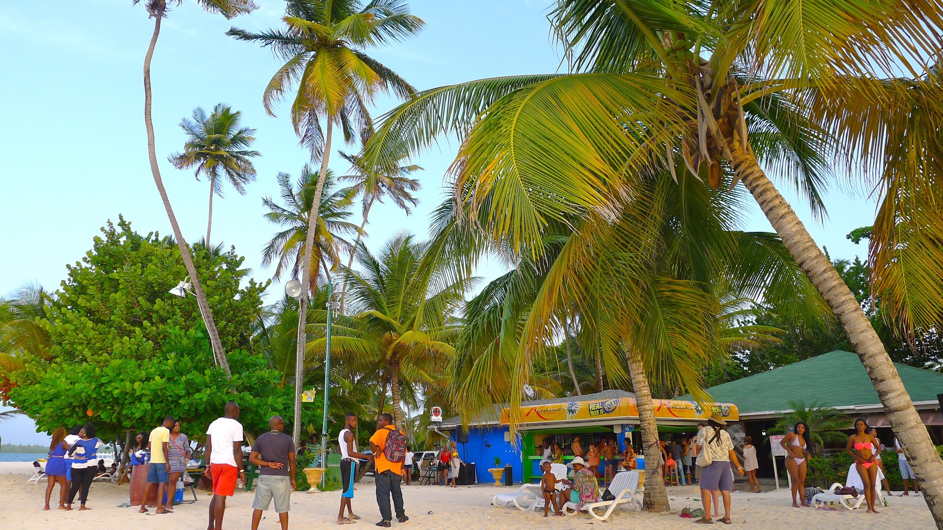 Liv og glade dage ved Pigeon Point, Trinidad & Tobago