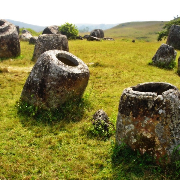 Plain of Jars ved Phonsavan