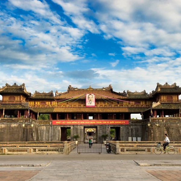 Citadellet i Hue, Vietnam