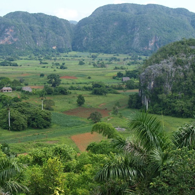 Flotte landskaber på rejser til Cuba