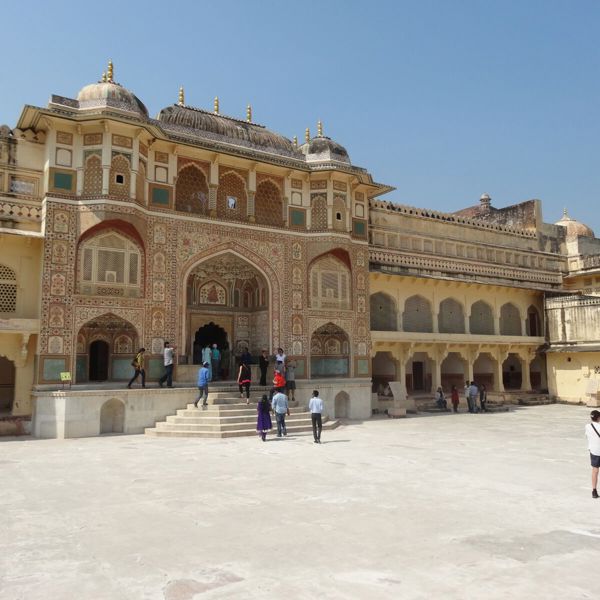 smukke templer på rejser i indien