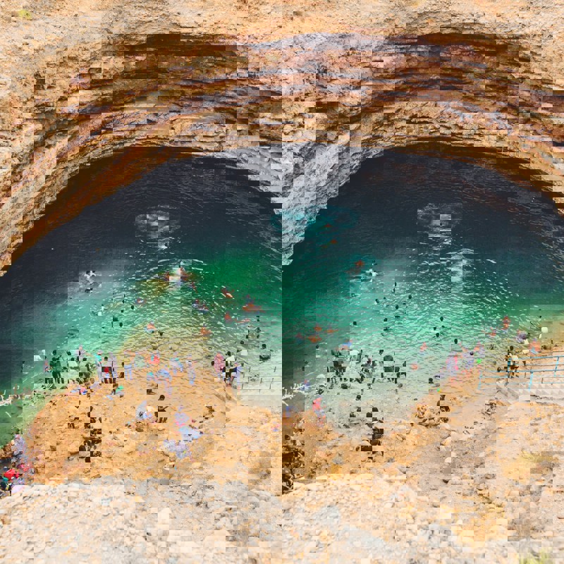 Bimmah Sinkhole, Oman