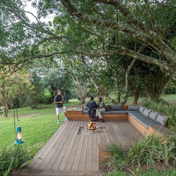 Udsigt fra en af terrasserne