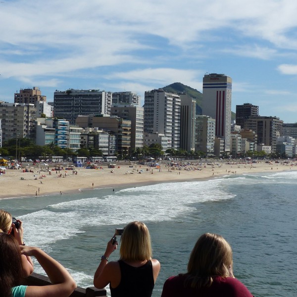 View over Leblon og Ipanema