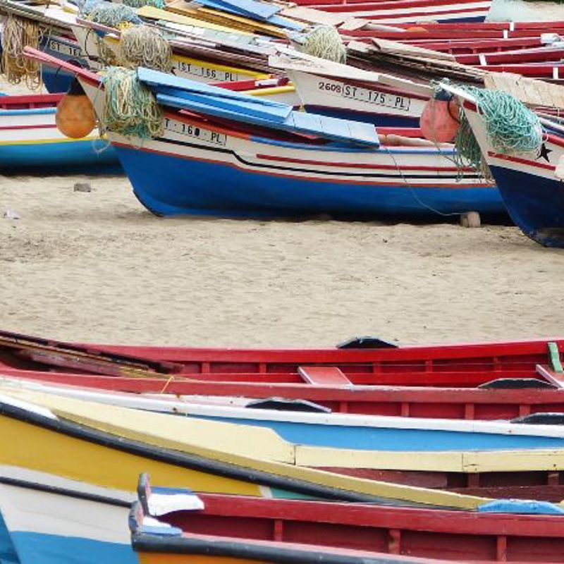 Både på Santiago i Kap Verde