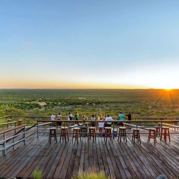 Damara Mopane Lodge - Sundowner walk