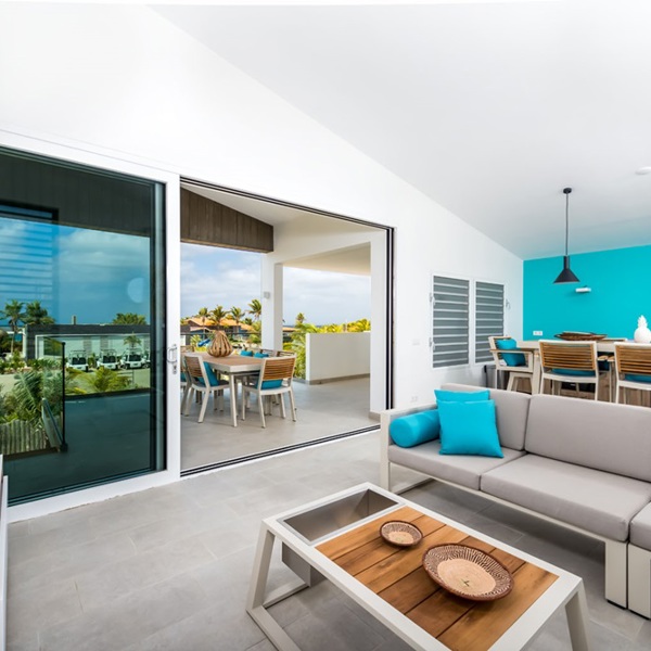 Overnatning i villa på med udsigt i Bonaire