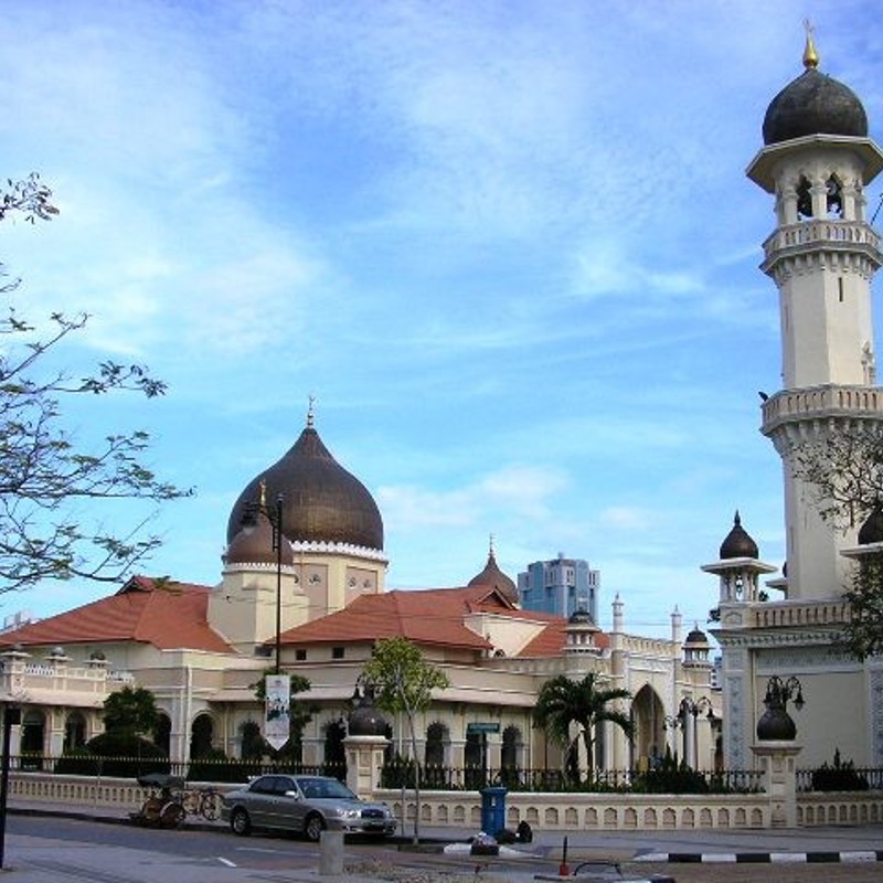 Penang Kapitan Keling Mosque, Penang, Malaysia