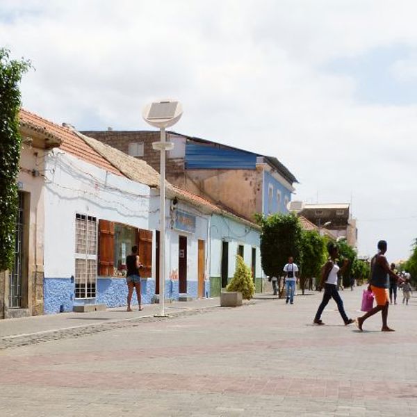 Praia på Santiago i Kap Verde