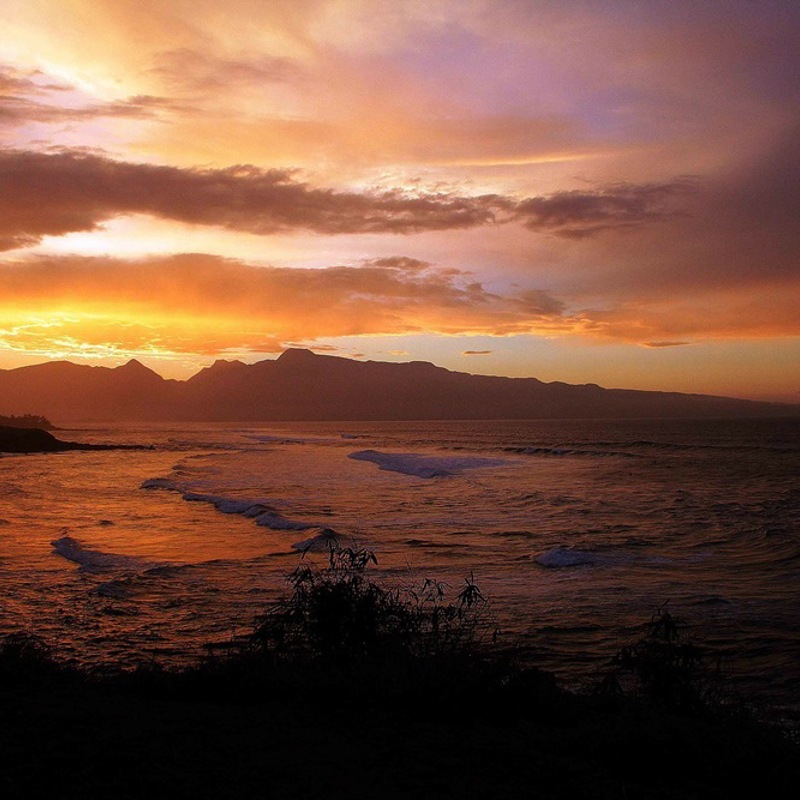 Solnedgang, Hawaii