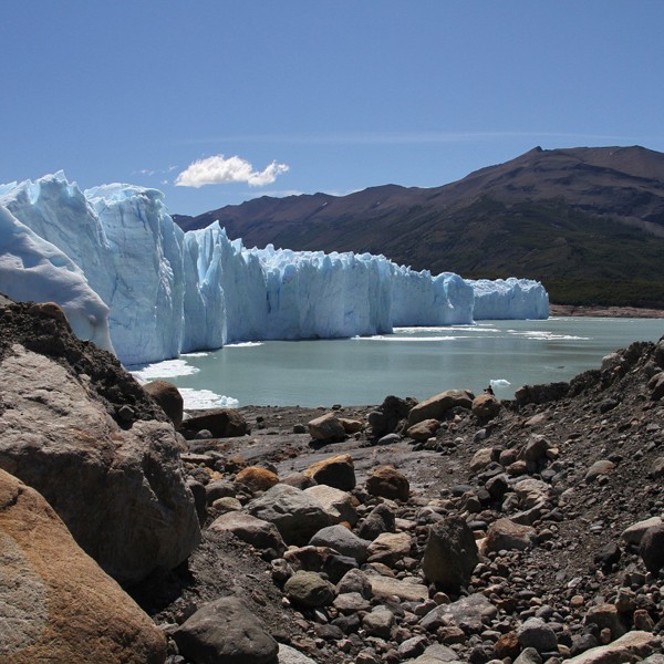 Gletschere ved El Calafate i Argentina