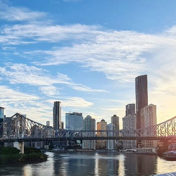 Rejser til Brisbane i Australien