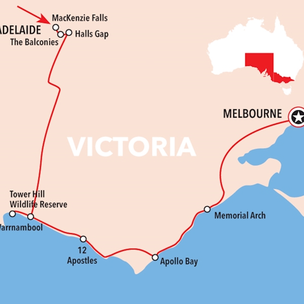 Australien, Great ocean road