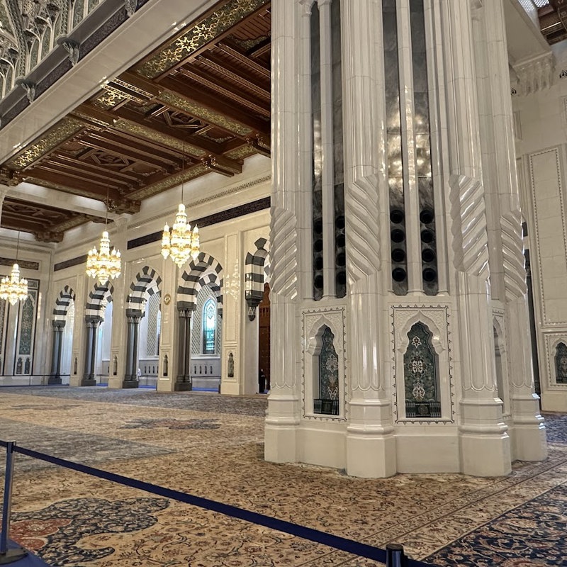 Sultan Qaboos Grand Mosque i Muscat