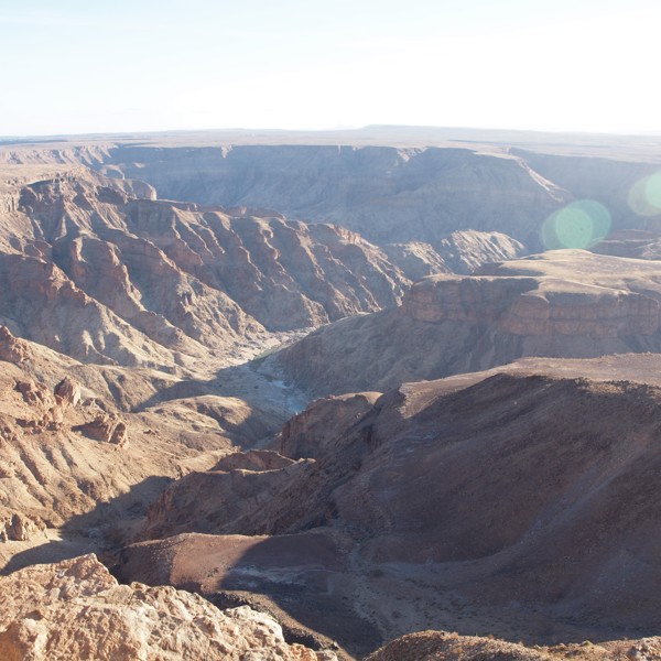 Flot udsigt, Fish River Canyon, Namibia