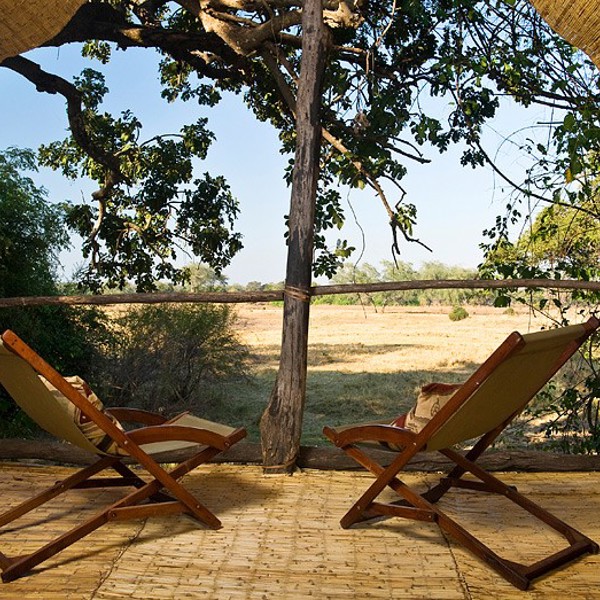 Room with a view, Chikoko Camp, Zambia