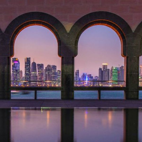 Skyline i Qatar