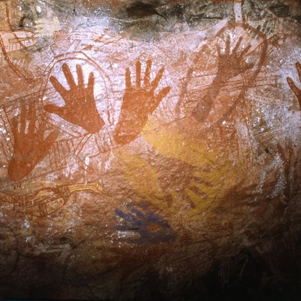 Aboriginal art, Kakadu National Park, Australien