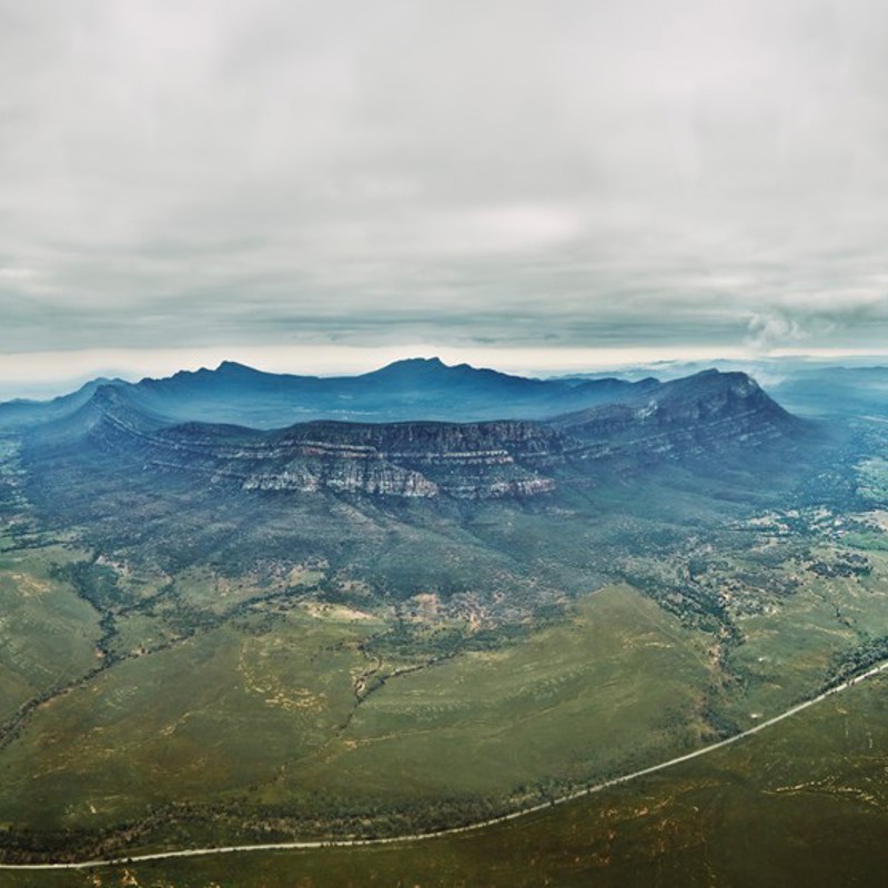 Flyvetur over Flinders Ranges, Australien