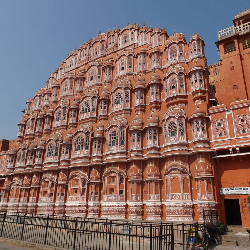 den lyserøde by i indien