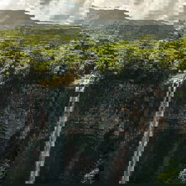 Chamarel vandfald Mauritius