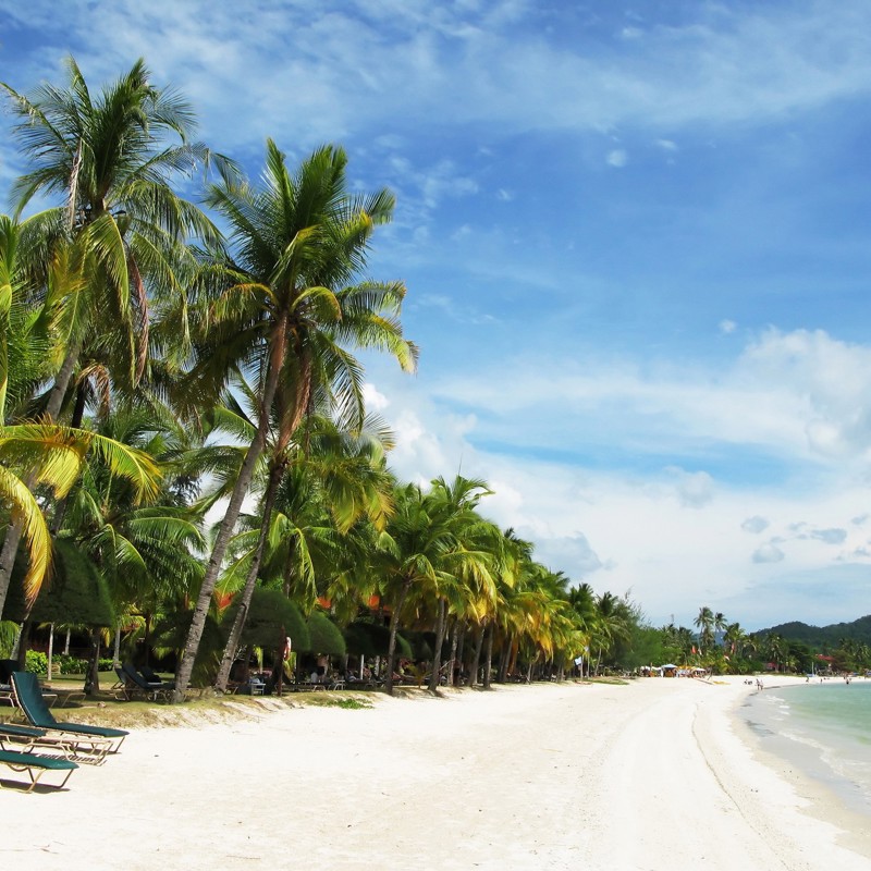 Palmestrand, Langkawi Island, Malaysia