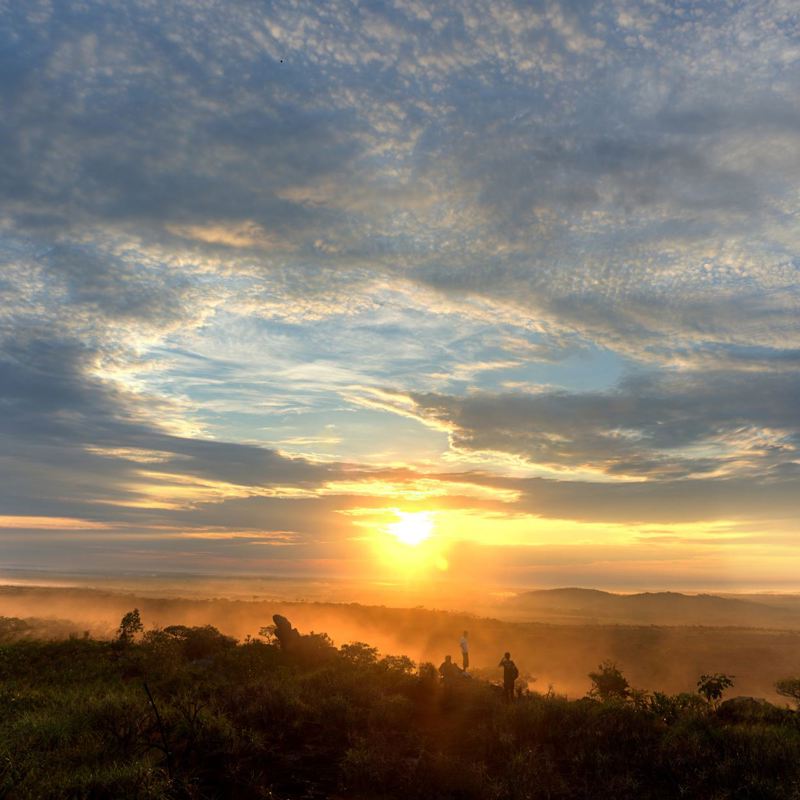 Solnedgang i La Macarena