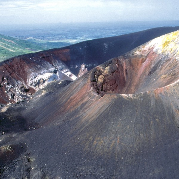 Aktive vulkaner rundt omkring i Nicaragua