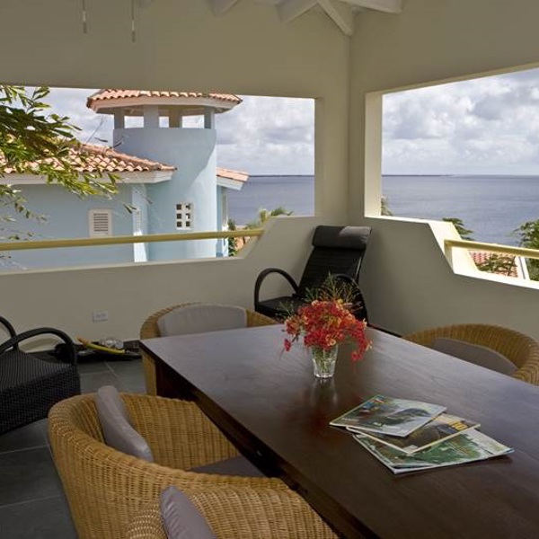 Penthouse med havudsigt i Caribien