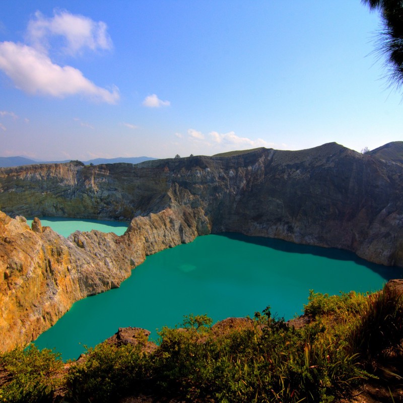 Kelimutu, Flores, Indonesien