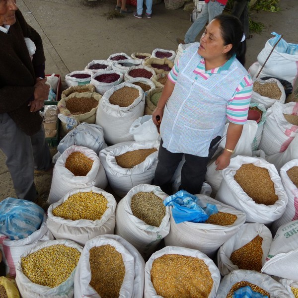 Markedes ppladsen en søndag