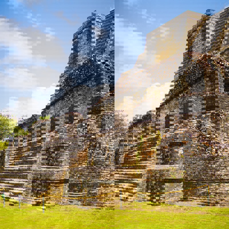 Forbløffende inkatempler lidt i Belizes skove