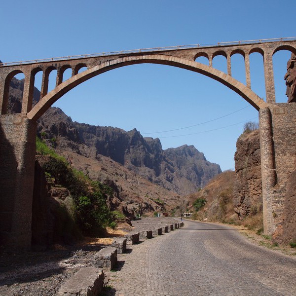 Ribeira Grande på Sanro Antâo, Kap Verden