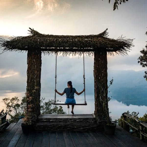 Gynge i Munduk på Bali