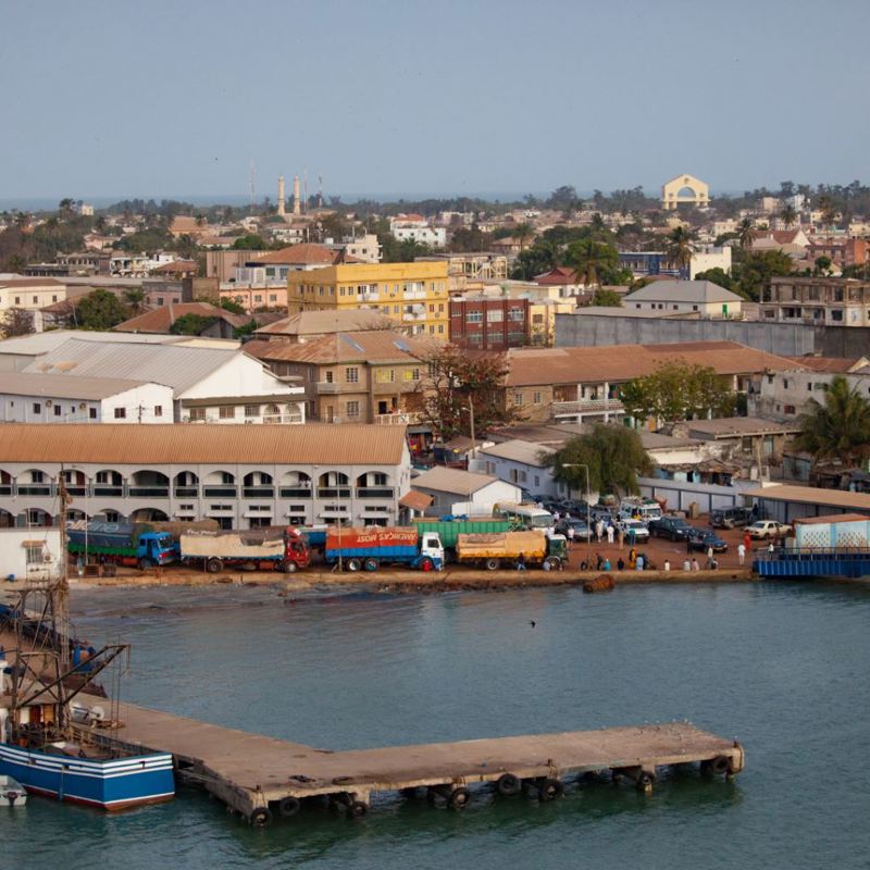 Banjul er Gambias hovedstad
