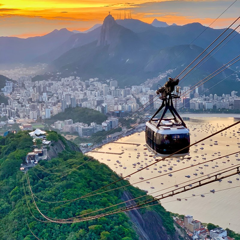 Rio de Janeiro, Sukkertoppen (Pão de Acúcar)
