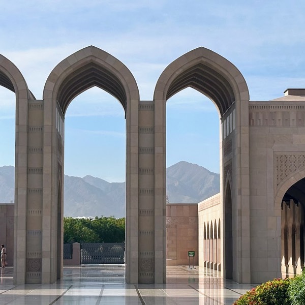 Sultan Qaboos Grand Mosque i Muscat