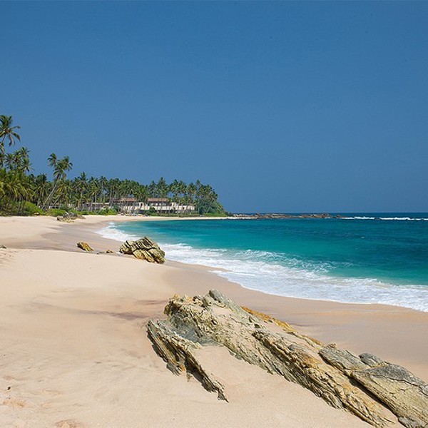 Stranden ved Bentota