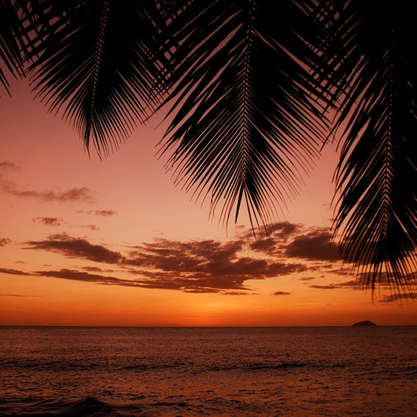 Sunset Anse - Seychellerne